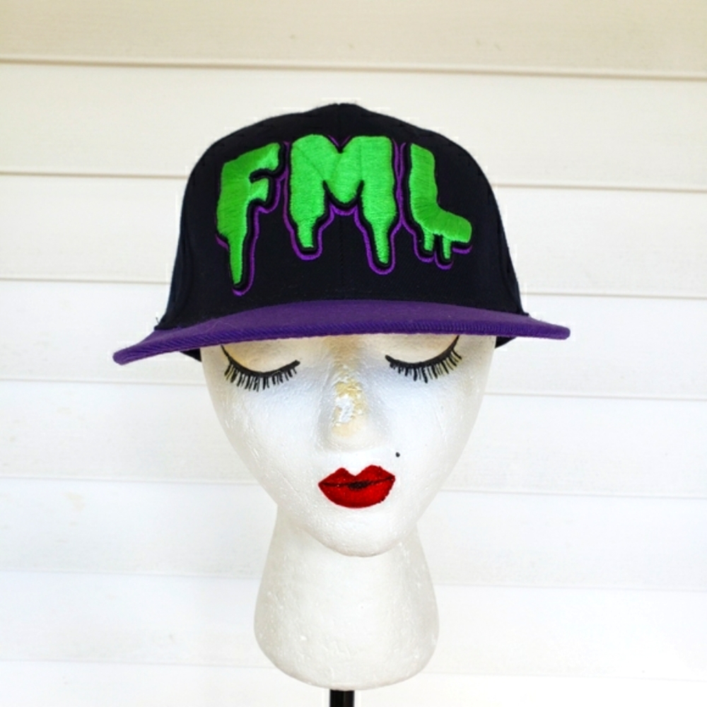 Unisex FML Slime Snapback Cap